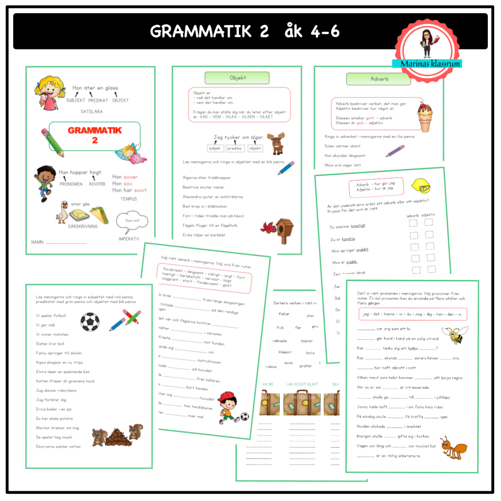 Grammatik 2 åk 4-6