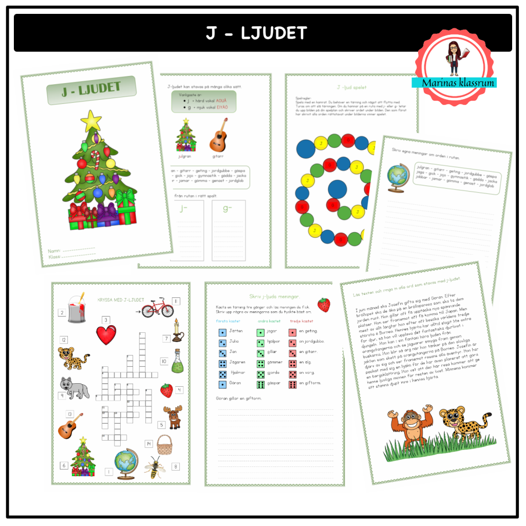 J-ljudet arbetshäfte