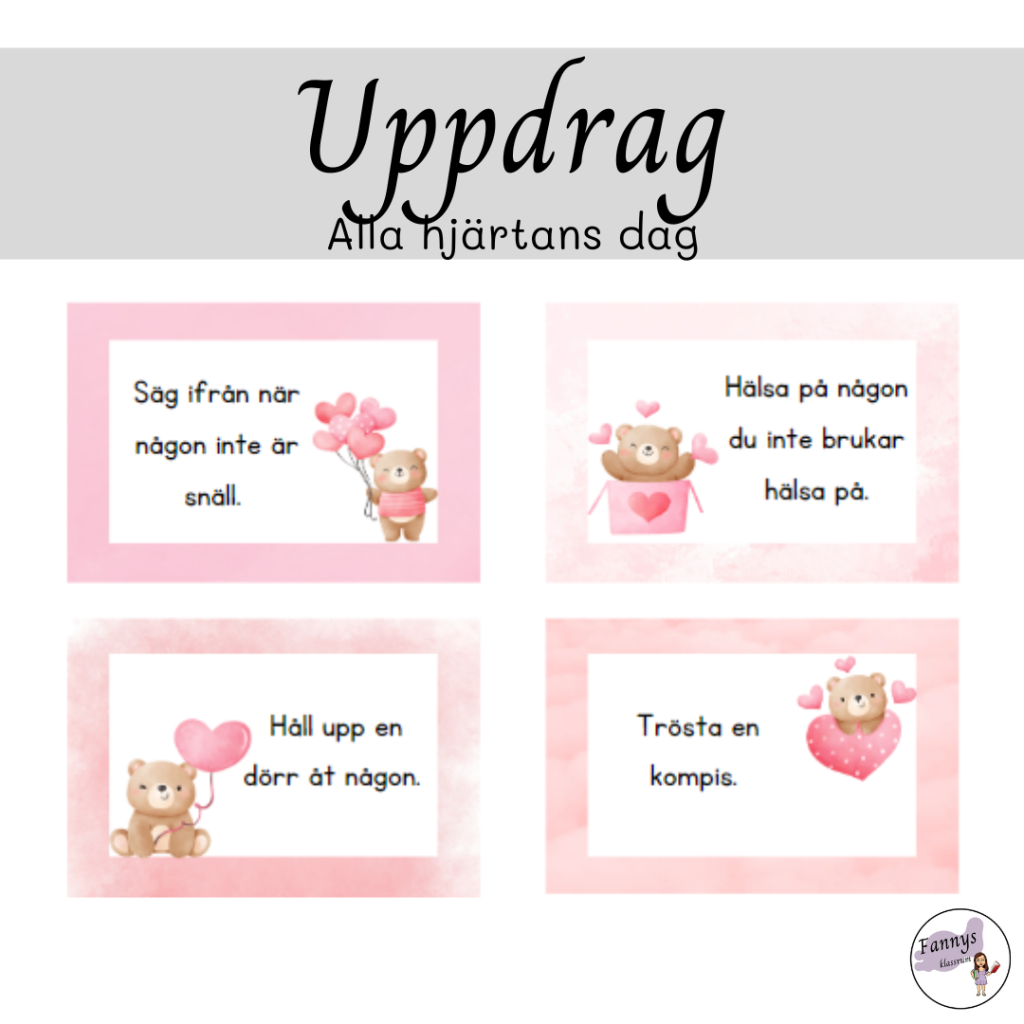 Alla hjärtans dag uppdrag