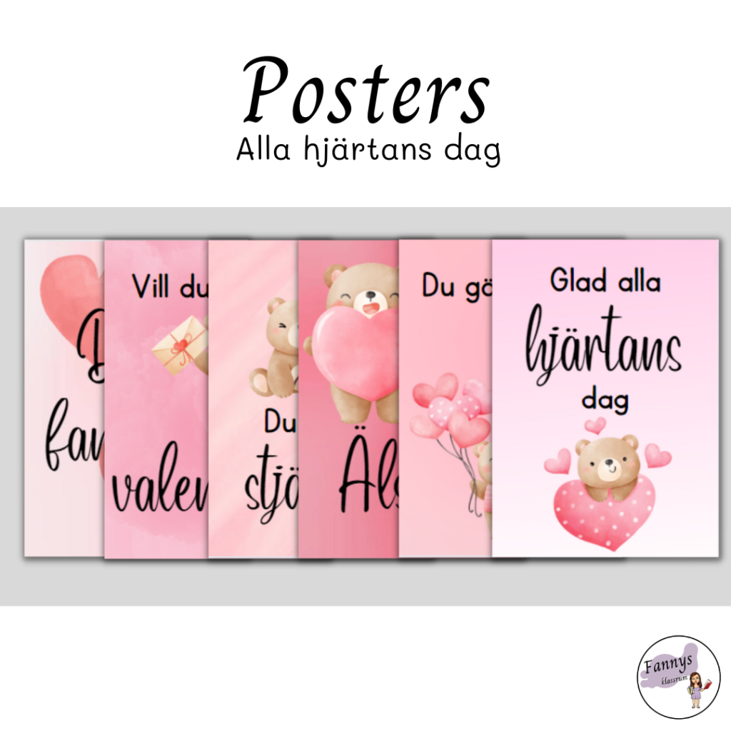 Alla hjärtans dag Posters
