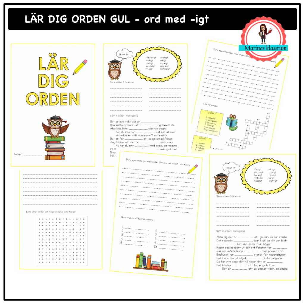 Lär dig orden gul