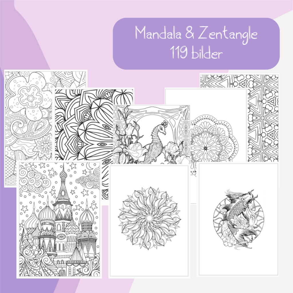 119 Mandala & Zentangle