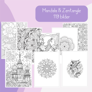 119 Mandala & Zentangle