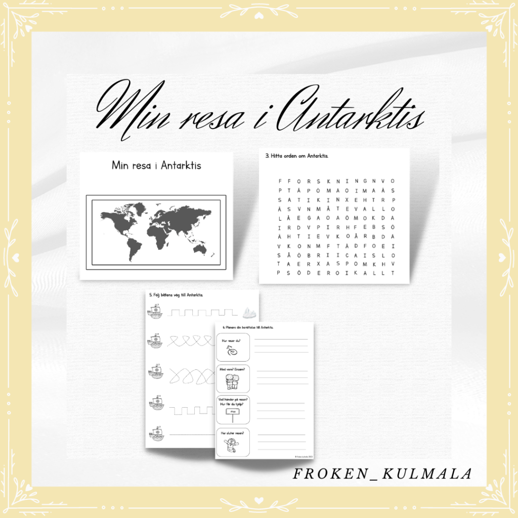 Min resa i Antarktis