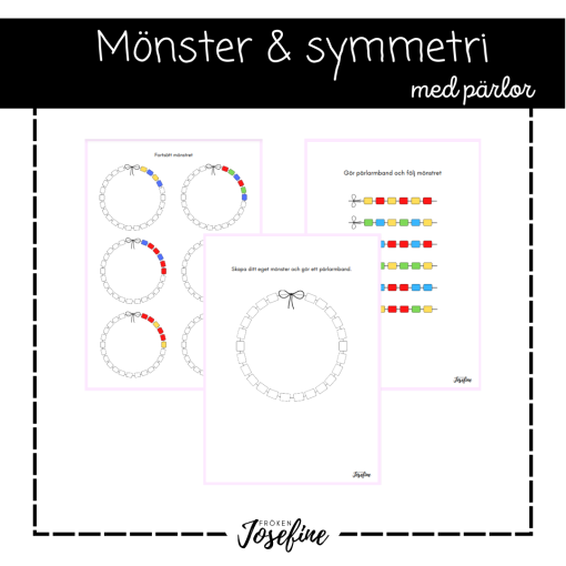 Mönster och symmetri med pärlor