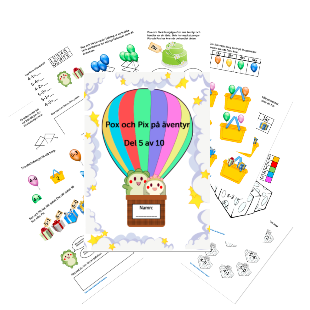 Pox och Pix på äventyr del 5