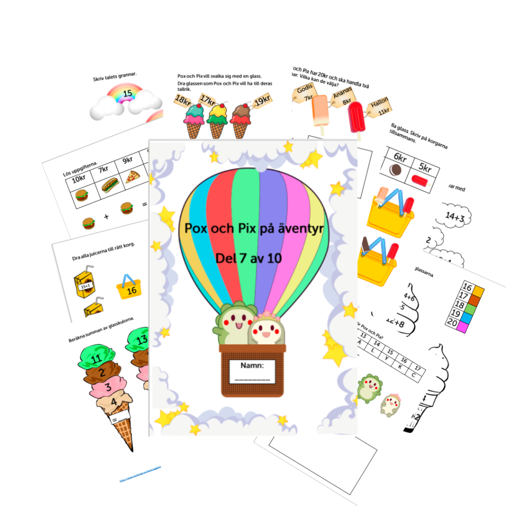 Pox och Pix på äventyr del 7