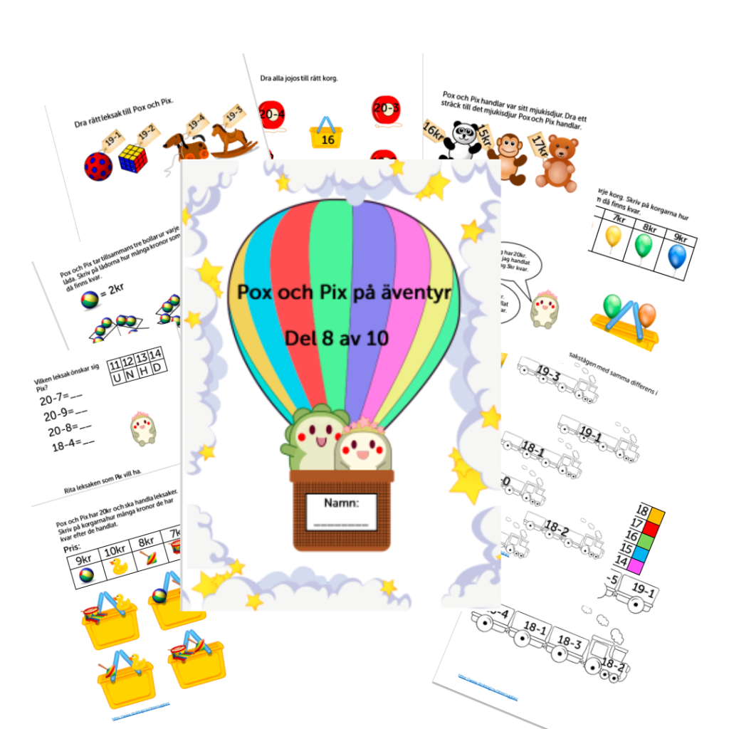 Pox och Pix på äventyr del 8