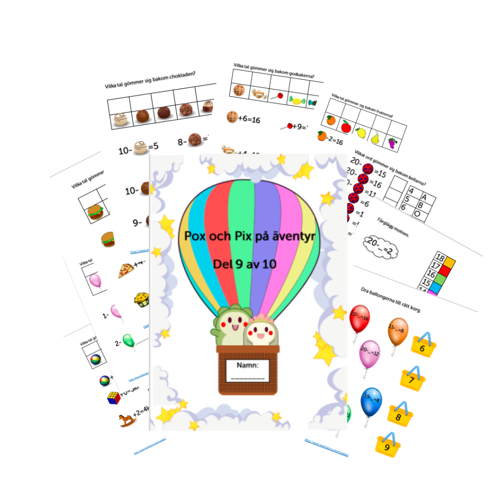 Pox och Pix på äventyr del 9