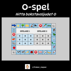 Spel bokstaven O