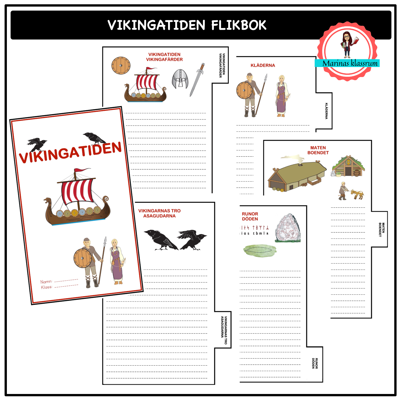Vikingatiden - flikbok