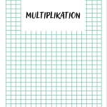 Arbetshäfte multiplikation - bild 2