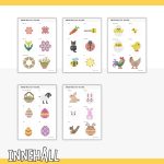 Påskpyssel – 30 mönster till pärlplattor - bild 2