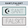 Sant/falskt - Islam