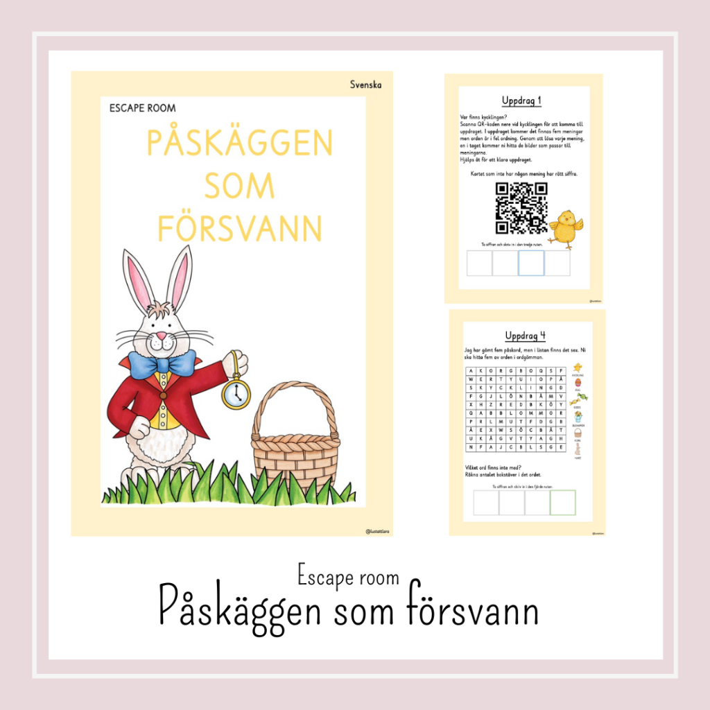 Escape room Påskäggen som försvann