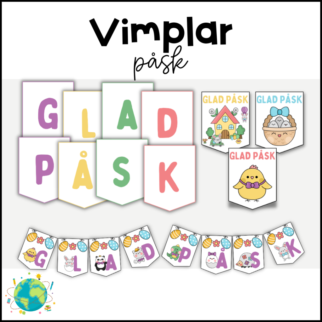 Påsk – Vimplar