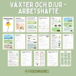 Växter och djur – Arbetshäfte - bild 3