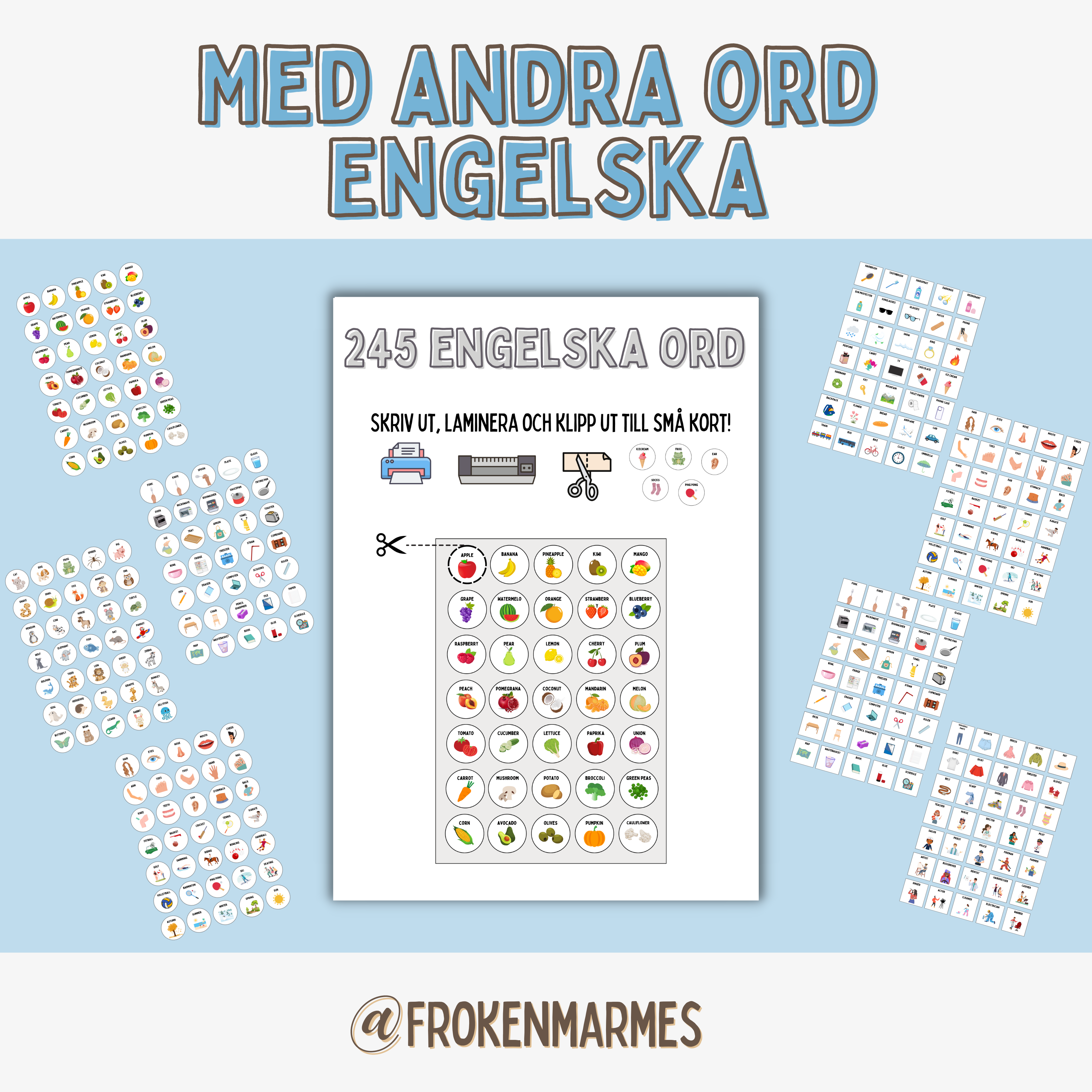Med andra ord - Engelska