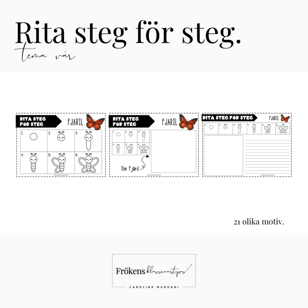 Rita steg för steg – Tema vår