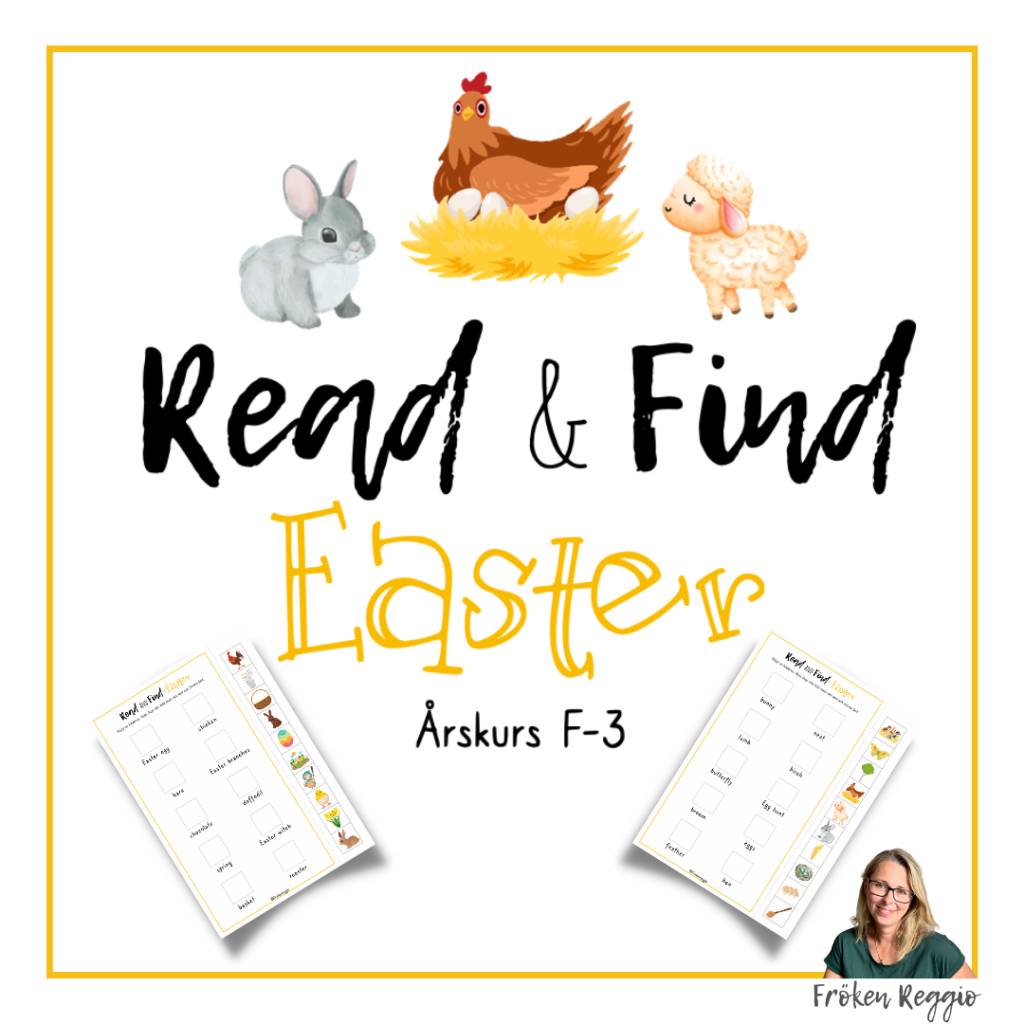 Read and find – Easter F-3