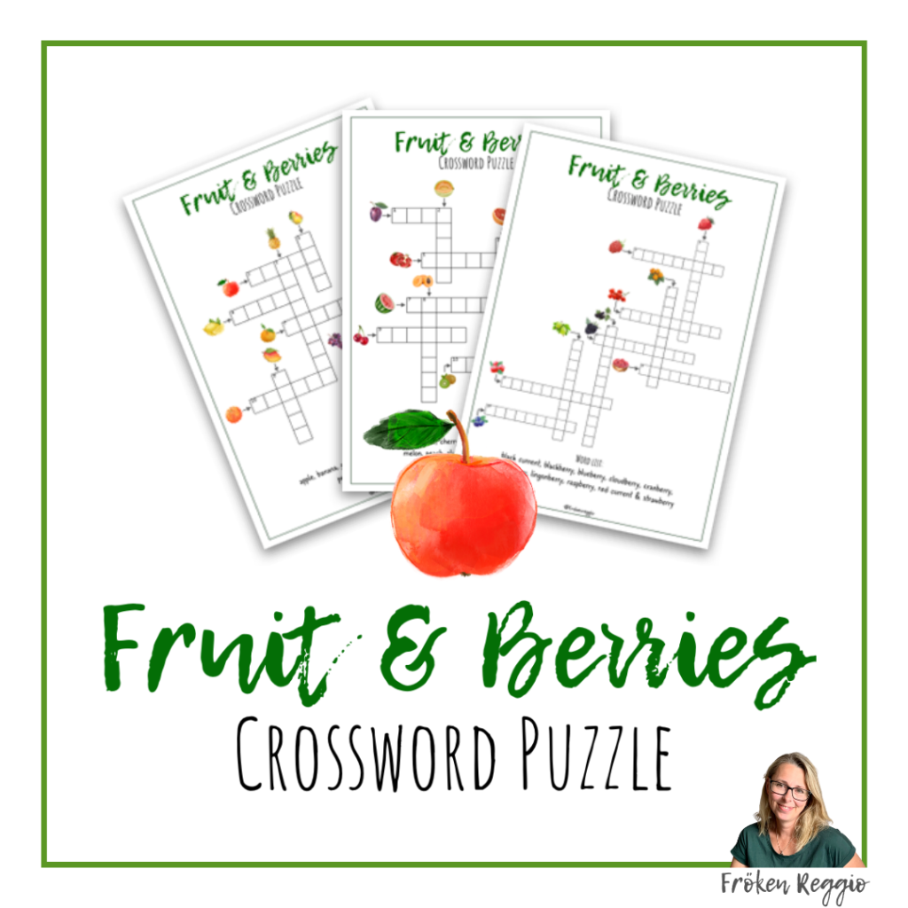Fruit & Berries crossword puzzle