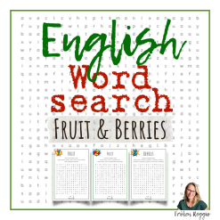 Word Search - Fruit & Berries