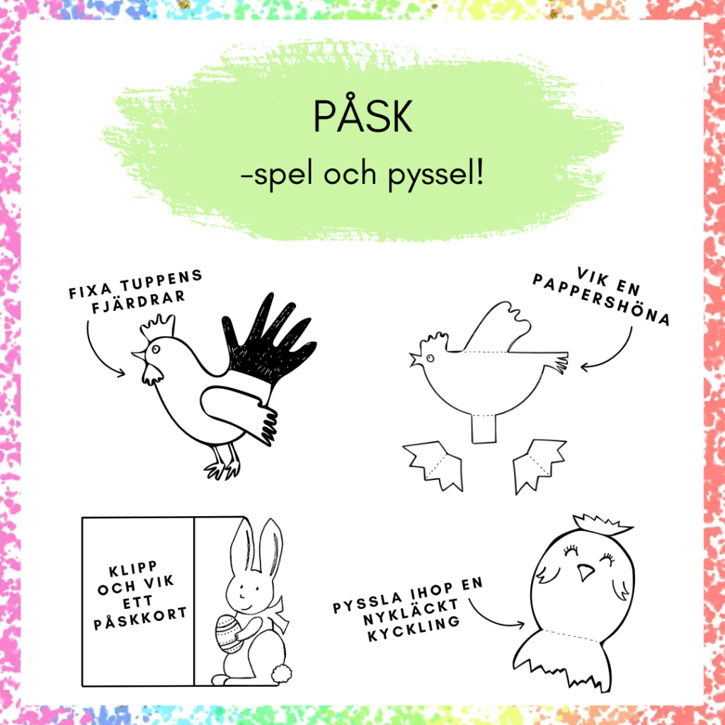 Påsk – pyssel och spel