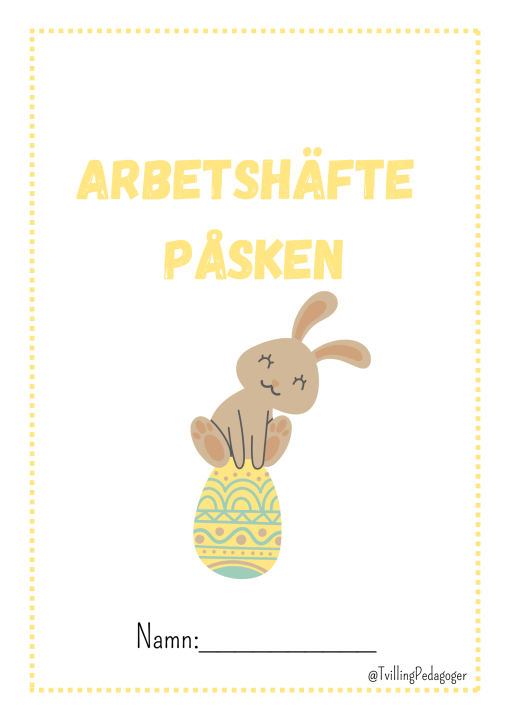 Arbetshäfte - Påsken
