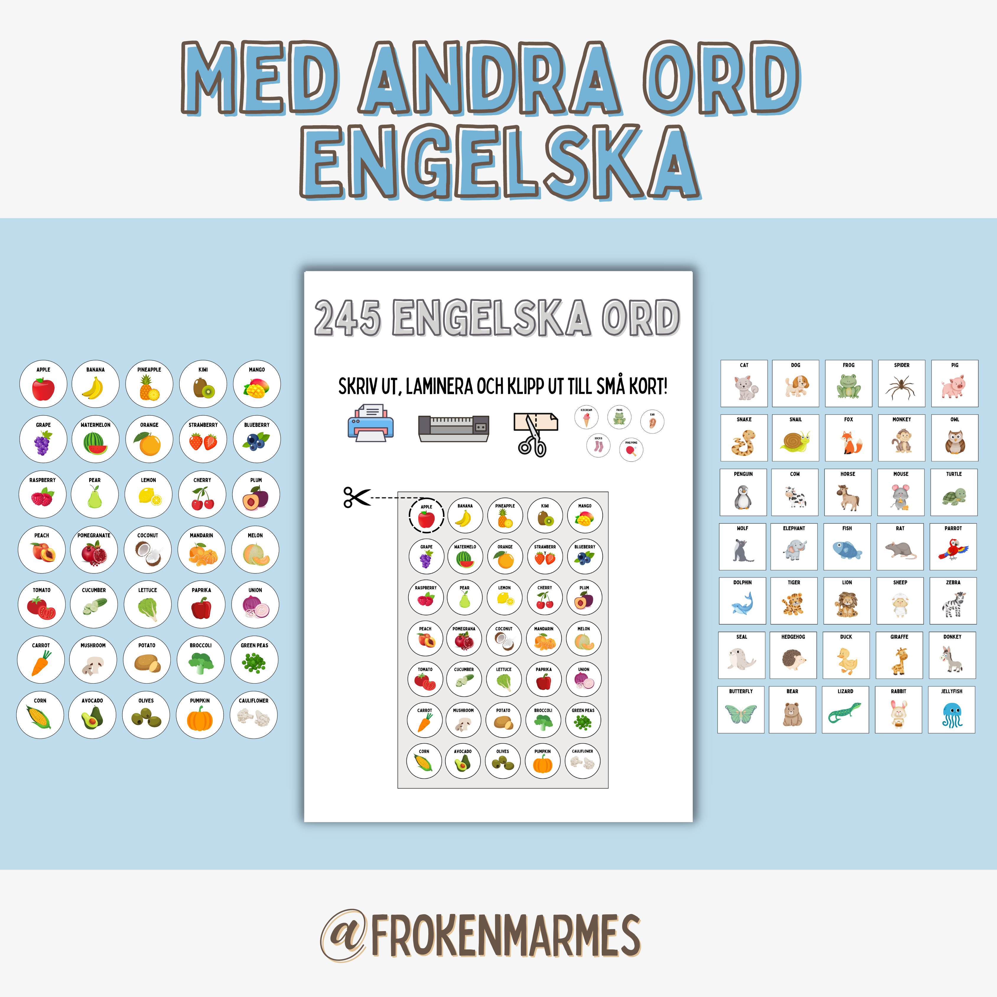 Med andra ord - Engelska