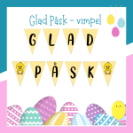 Färglägg efter instruktion + Vimpel (PÅSK) - bild 3