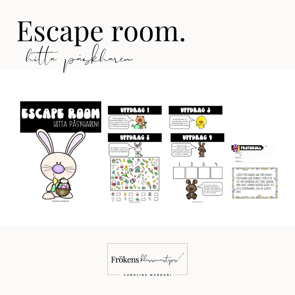 Escape room – Hitta påskharen