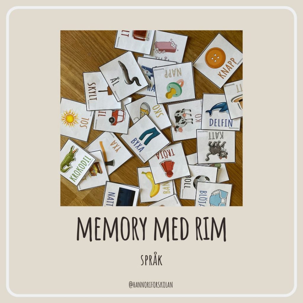 Memory med rim