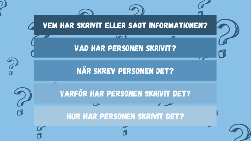 Presentation källkritik