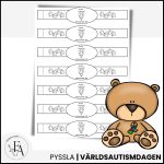 Armband till världsautismdagen / NPF – dagen - bild 2