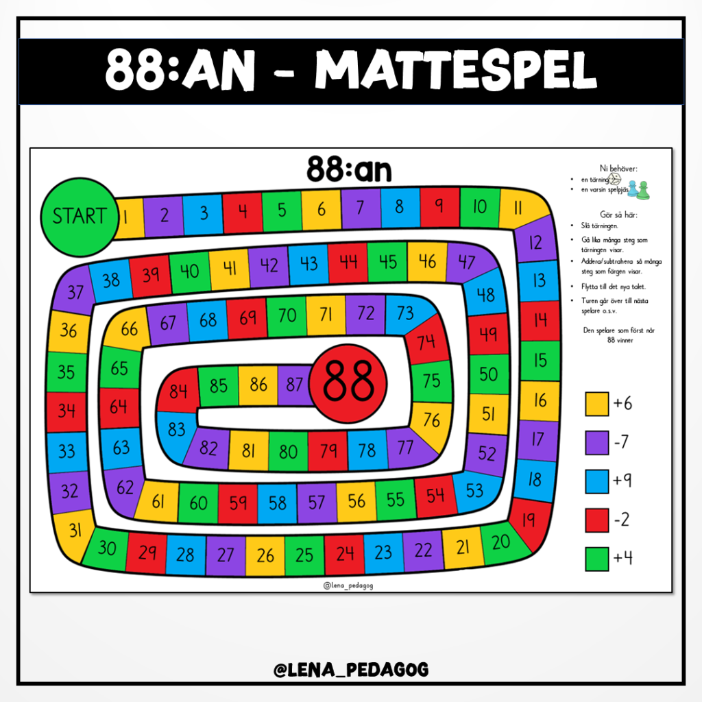 88:an – mattespel