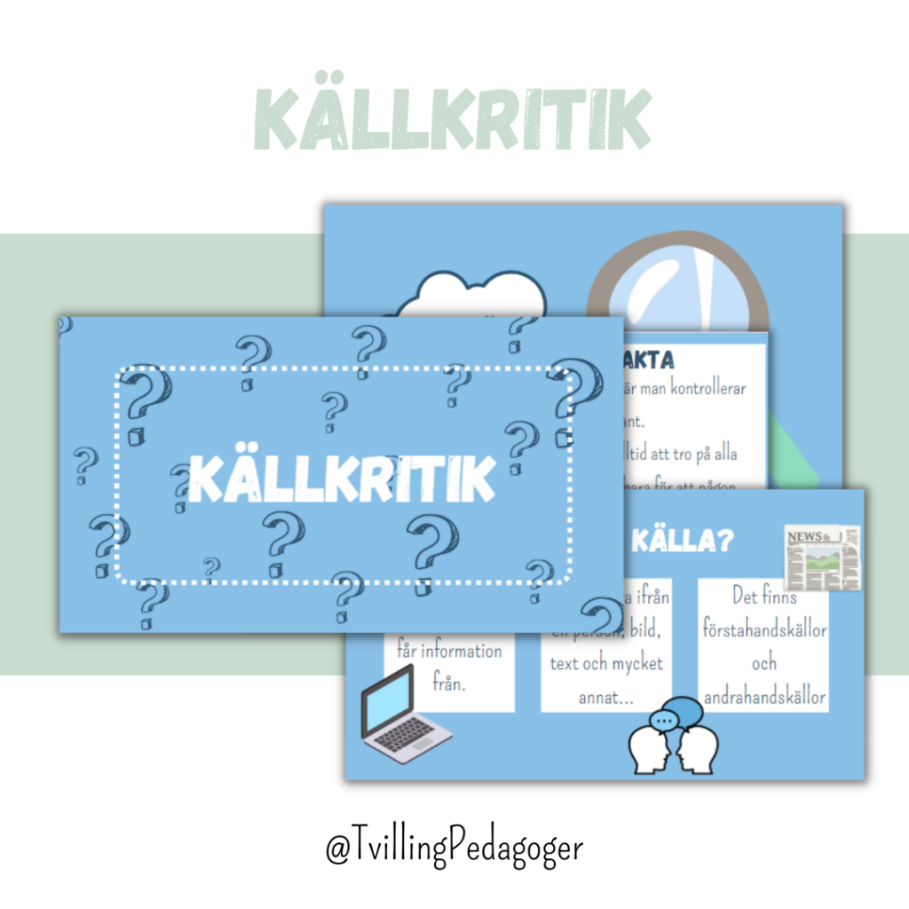 Presentation källkritik