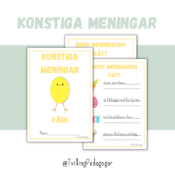 Konstiga meningar - Påsk