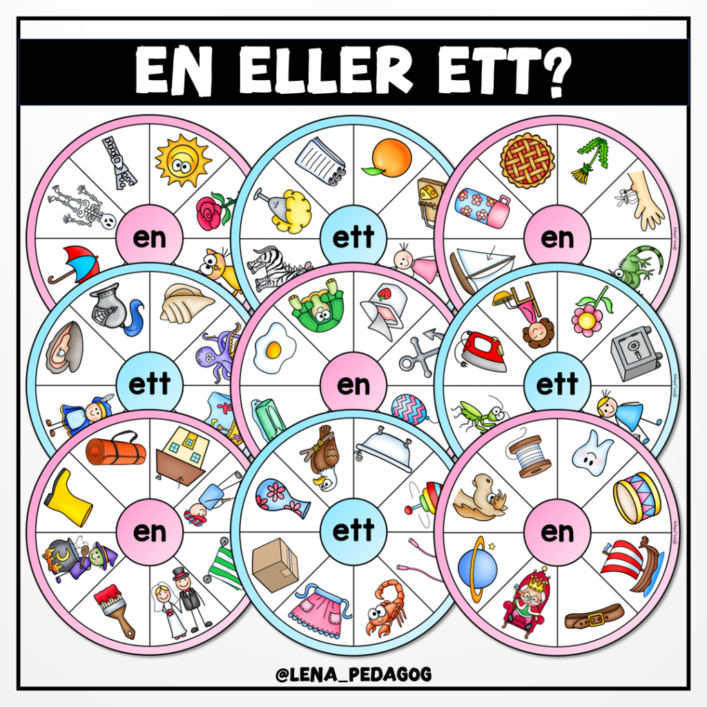 En eller ett? – nypkort