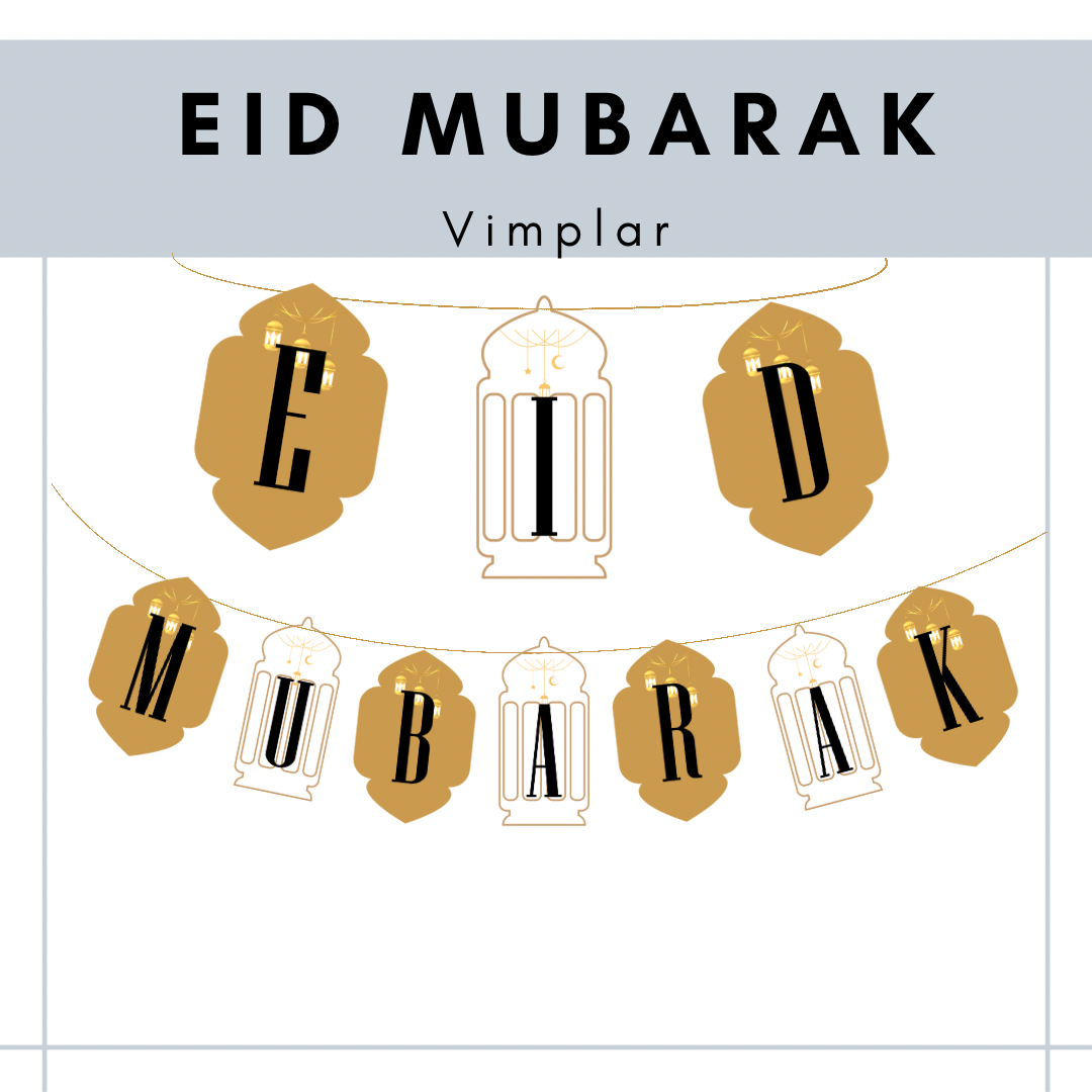 Vimplar - Ramadan & Eid Mubarak