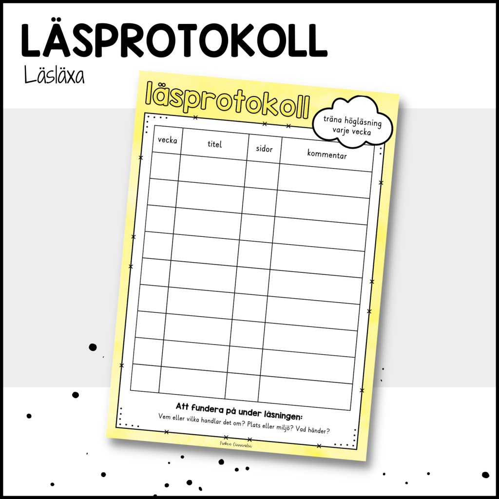Läsprotokoll
