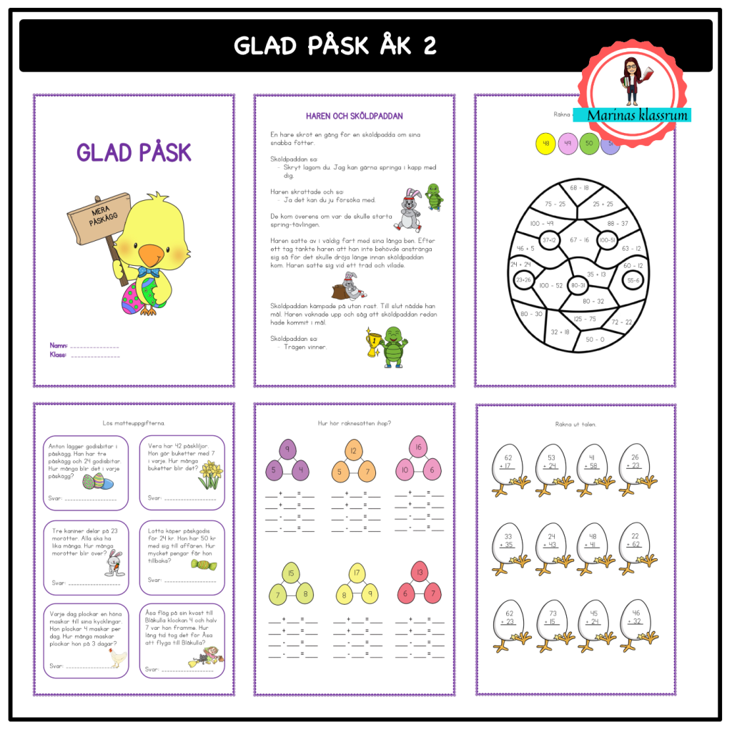 Glad påsk åk 2