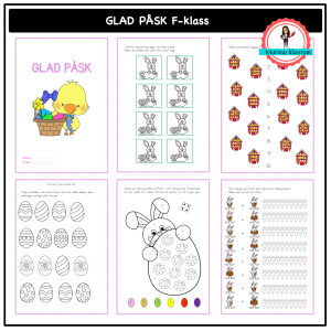 Glad påsk F-klass