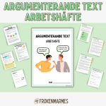 Argumenterande text – Arbetshäfte - bild 1