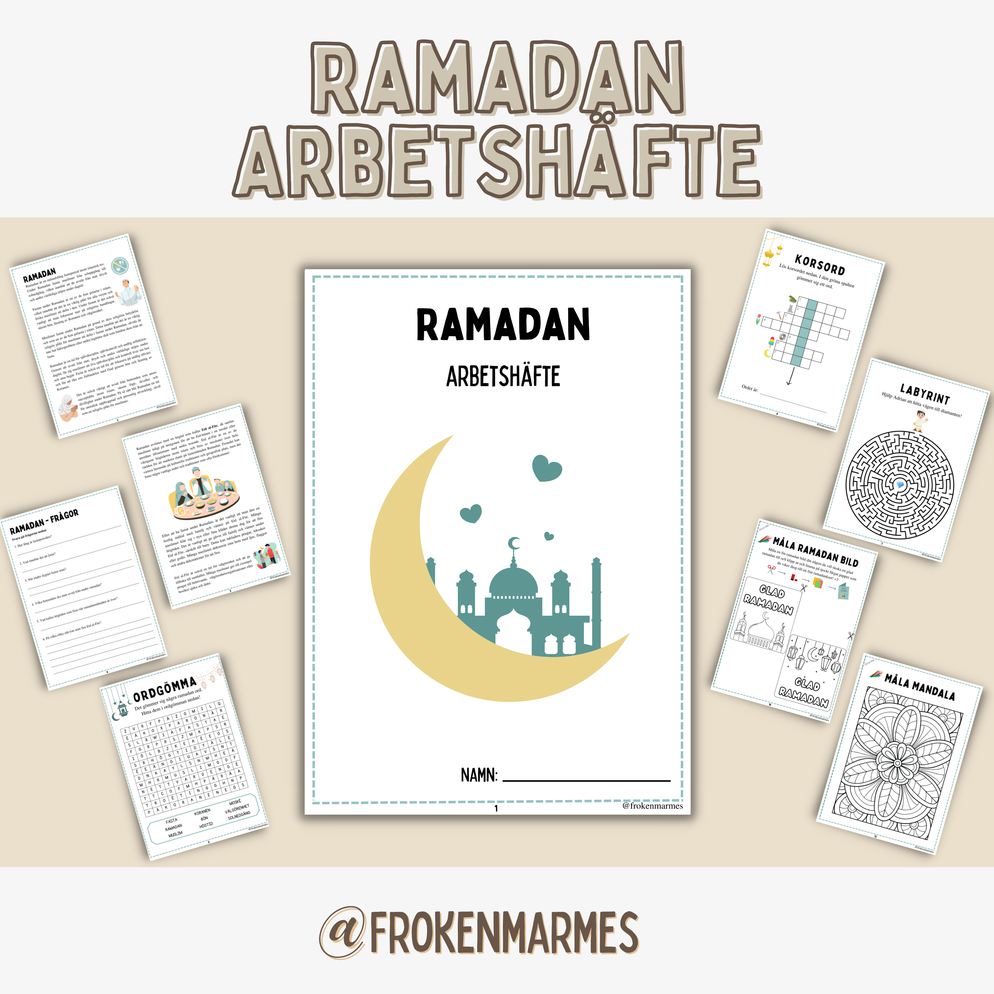 Ramadan - Arbetshäfte