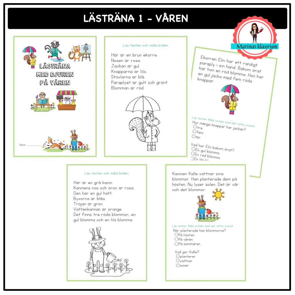 Lästräna nivå 1 – våren