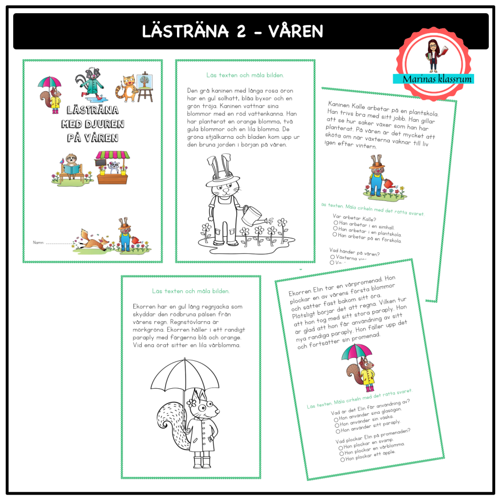 Lästräna nivå 2 – våren