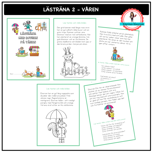 Lästräna nivå 2 - våren