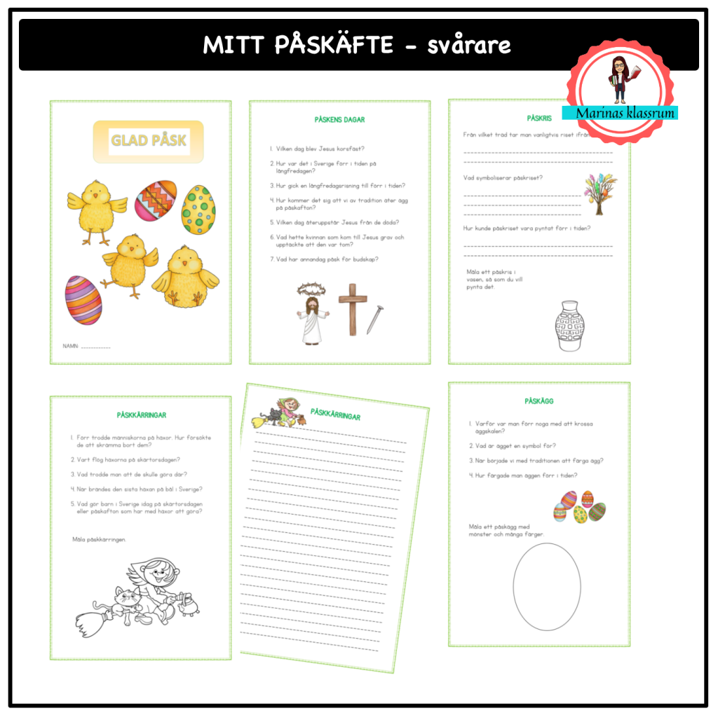 Mitt påskhäfte – svårare