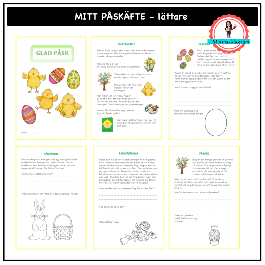 Mitt påskhäfte – lättare