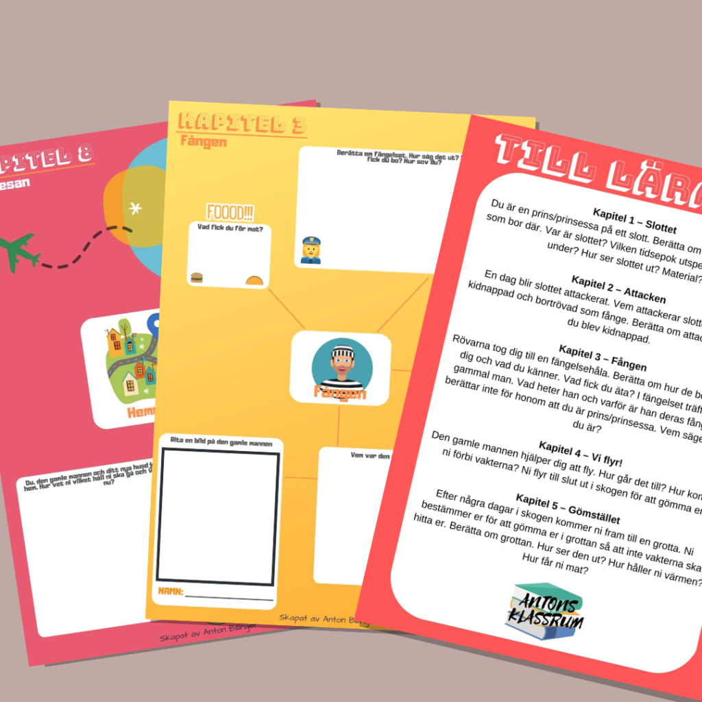 Berättande text – En kunglig saga